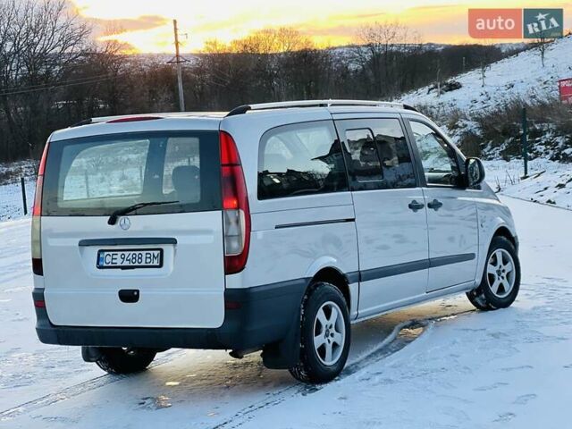 Серый Мерседес Вито, объемом двигателя 2.15 л и пробегом 382 тыс. км за 6950 $, фото 12 на Automoto.ua