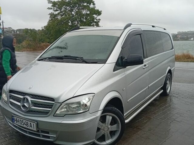 Серый Мерседес Вито, объемом двигателя 2.1 л и пробегом 192 тыс. км за 7800 $, фото 2 на Automoto.ua