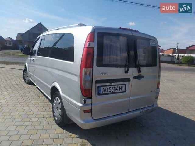 Серый Мерседес Вито, объемом двигателя 2.2 л и пробегом 460 тыс. км за 7300 $, фото 5 на Automoto.ua