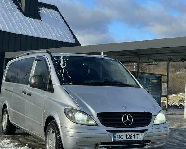 Серый Мерседес Вито, объемом двигателя 2.15 л и пробегом 350 тыс. км за 6300 $, фото 16 на Automoto.ua