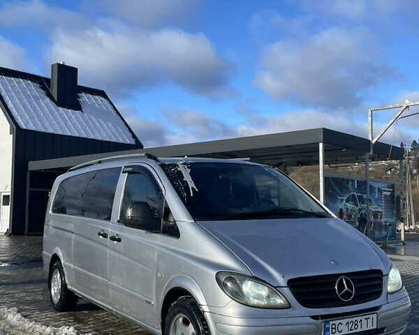 Серый Мерседес Вито, объемом двигателя 2.15 л и пробегом 350 тыс. км за 6300 $, фото 3 на Automoto.ua