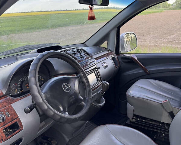 Серый Мерседес Вито, объемом двигателя 2.15 л и пробегом 499 тыс. км за 7990 $, фото 2 на Automoto.ua