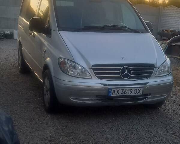 Серый Мерседес Вито, объемом двигателя 2.2 л и пробегом 50 тыс. км за 6200 $, фото 5 на Automoto.ua