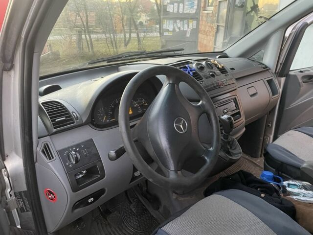 Серый Мерседес Вито, объемом двигателя 2.1 л и пробегом 600 тыс. км за 4000 $, фото 1 на Automoto.ua