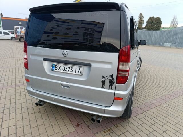 Серый Мерседес Вито, объемом двигателя 2.1 л и пробегом 350 тыс. км за 7400 $, фото 5 на Automoto.ua