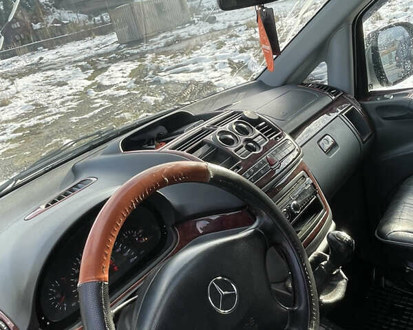 Серый Мерседес Вито, объемом двигателя 2.15 л и пробегом 350 тыс. км за 6300 $, фото 26 на Automoto.ua
