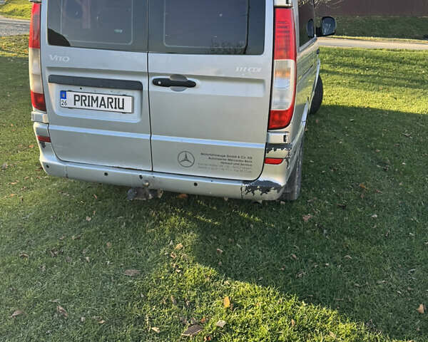 Серый Мерседес Вито, объемом двигателя 2.15 л и пробегом 413 тыс. км за 7000 $, фото 4 на Automoto.ua