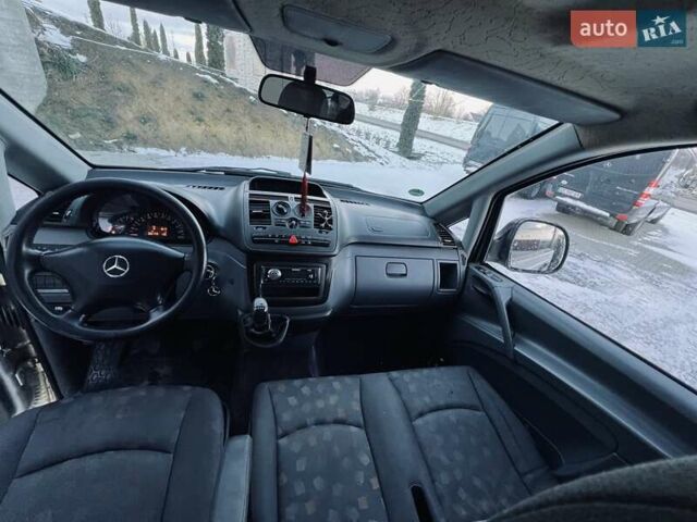 Серый Мерседес Вито, объемом двигателя 2.15 л и пробегом 382 тыс. км за 6950 $, фото 49 на Automoto.ua