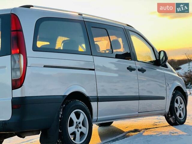 Серый Мерседес Вито, объемом двигателя 2.15 л и пробегом 382 тыс. км за 6950 $, фото 25 на Automoto.ua