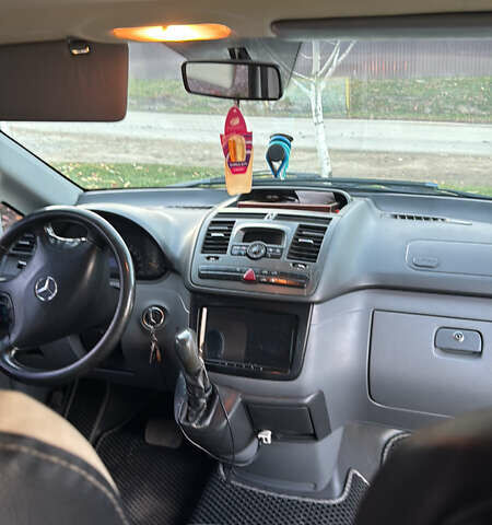 Серый Мерседес Вито, объемом двигателя 2.15 л и пробегом 413 тыс. км за 7000 $, фото 7 на Automoto.ua