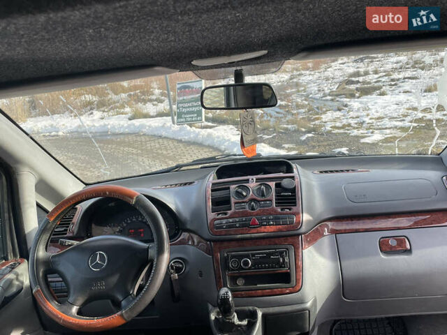 Серый Мерседес Вито, объемом двигателя 2.15 л и пробегом 350 тыс. км за 6300 $, фото 24 на Automoto.ua