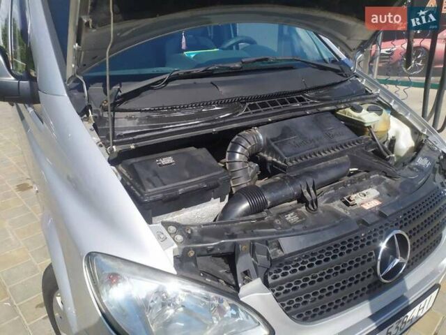 Серый Мерседес Вито, объемом двигателя 2.2 л и пробегом 460 тыс. км за 7300 $, фото 18 на Automoto.ua