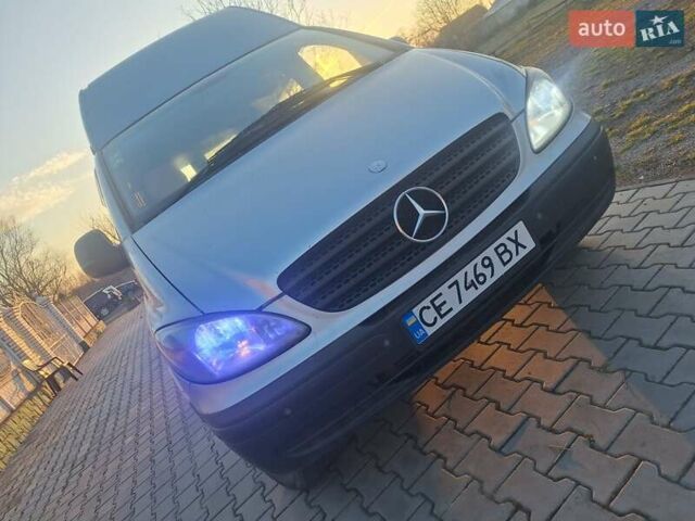 Серый Мерседес Вито, объемом двигателя 2.2 л и пробегом 525 тыс. км за 6200 $, фото 15 на Automoto.ua