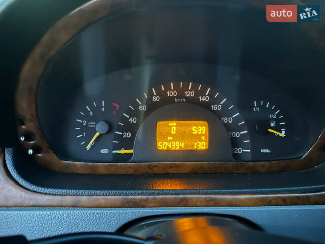 Серый Мерседес Вито, объемом двигателя 2.15 л и пробегом 504 тыс. км за 10200 $, фото 21 на Automoto.ua