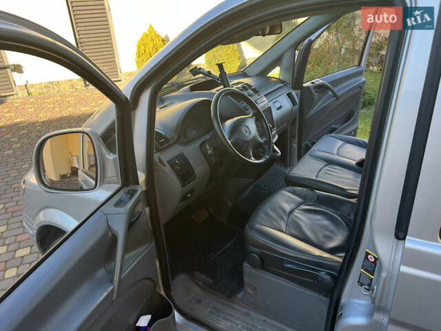 Серый Мерседес Вито, объемом двигателя 2.15 л и пробегом 365 тыс. км за 6550 $, фото 5 на Automoto.ua