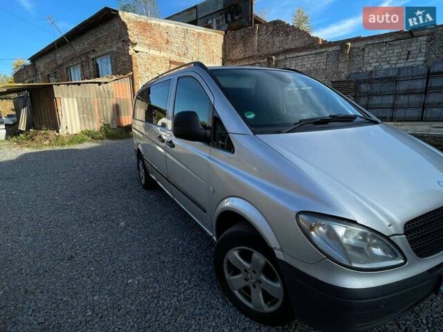 Серый Мерседес Вито, объемом двигателя 2.2 л и пробегом 455 тыс. км за 6800 $, фото 4 на Automoto.ua