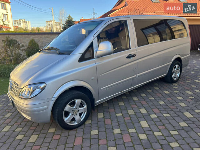 Серый Мерседес Вито, объемом двигателя 2.15 л и пробегом 365 тыс. км за 6550 $, фото 11 на Automoto.ua