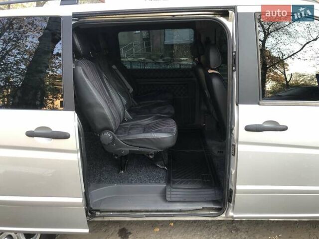 Серый Мерседес Вито, объемом двигателя 2.15 л и пробегом 265 тыс. км за 8700 $, фото 12 на Automoto.ua