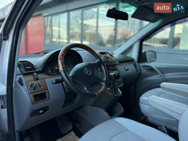 Серый Мерседес Вито, объемом двигателя 2.15 л и пробегом 504 тыс. км за 10200 $, фото 11 на Automoto.ua