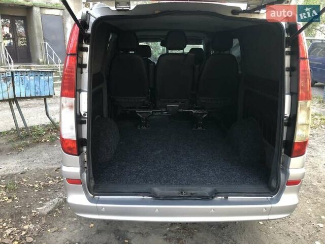 Серый Мерседес Вито, объемом двигателя 2.15 л и пробегом 265 тыс. км за 8700 $, фото 15 на Automoto.ua