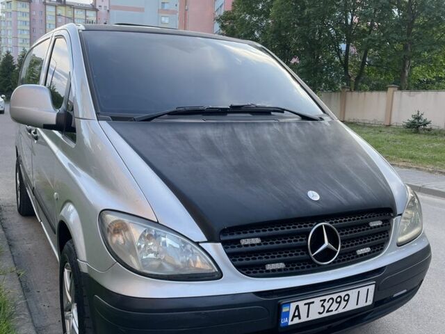 Серый Мерседес Вито, объемом двигателя 2.1 л и пробегом 465 тыс. км за 7600 $, фото 4 на Automoto.ua