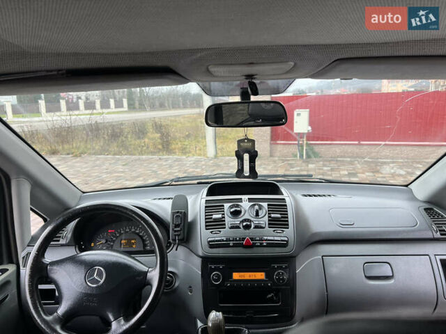 Сірий Мерседес Віто, об'ємом двигуна 2.15 л та пробігом 275 тис. км за 6500 $, фото 12 на Automoto.ua