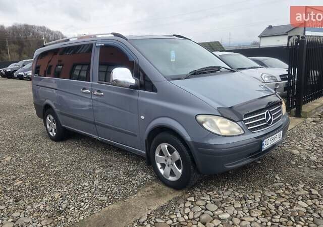 Серый Мерседес Вито, объемом двигателя 2.15 л и пробегом 370 тыс. км за 5850 $, фото 2 на Automoto.ua