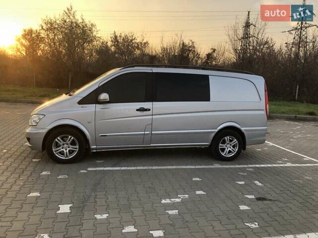 Серый Мерседес Вито, объемом двигателя 2.15 л и пробегом 265 тыс. км за 8700 $, фото 4 на Automoto.ua