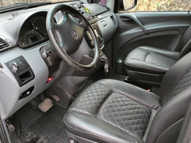 Серый Мерседес Вито, объемом двигателя 2.1 л и пробегом 380 тыс. км за 8700 $, фото 3 на Automoto.ua