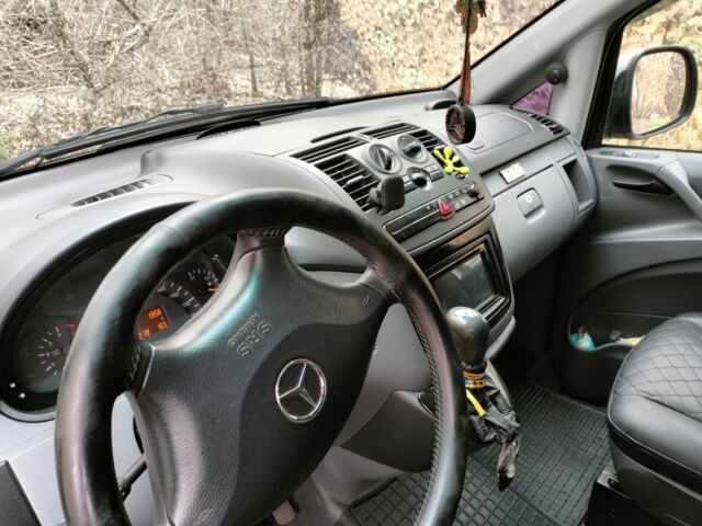 Серый Мерседес Вито, объемом двигателя 2.1 л и пробегом 380 тыс. км за 8700 $, фото 2 на Automoto.ua