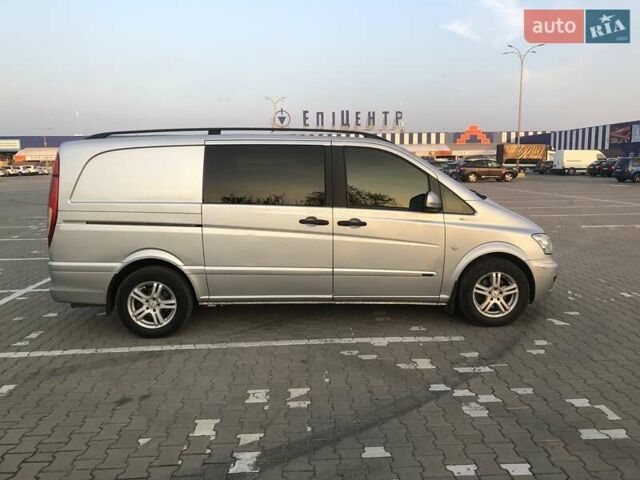 Серый Мерседес Вито, объемом двигателя 2.15 л и пробегом 265 тыс. км за 8700 $, фото 3 на Automoto.ua