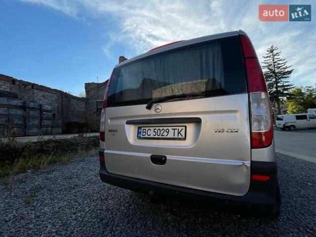 Серый Мерседес Вито, объемом двигателя 2.2 л и пробегом 455 тыс. км за 6800 $, фото 1 на Automoto.ua