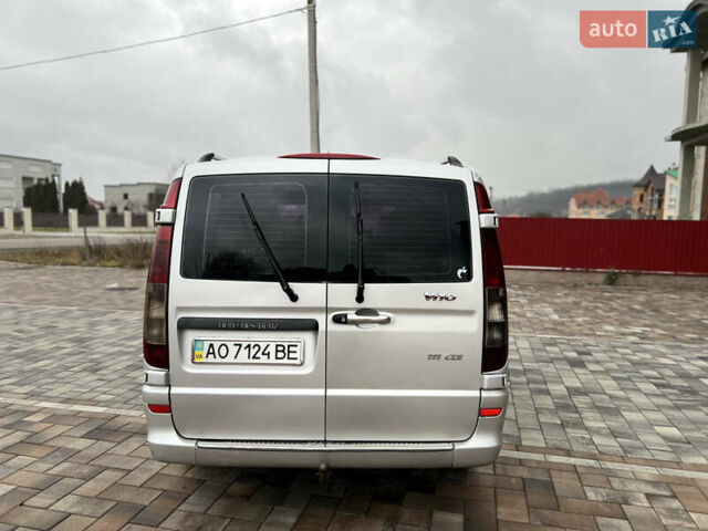 Сірий Мерседес Віто, об'ємом двигуна 2.15 л та пробігом 275 тис. км за 6500 $, фото 27 на Automoto.ua