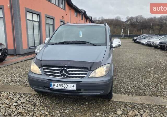 Серый Мерседес Вито, объемом двигателя 2.15 л и пробегом 370 тыс. км за 5850 $, фото 1 на Automoto.ua
