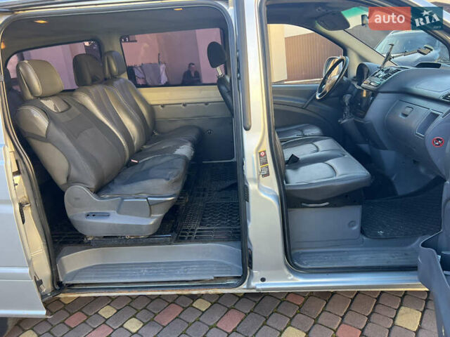 Серый Мерседес Вито, объемом двигателя 2.15 л и пробегом 365 тыс. км за 6550 $, фото 9 на Automoto.ua