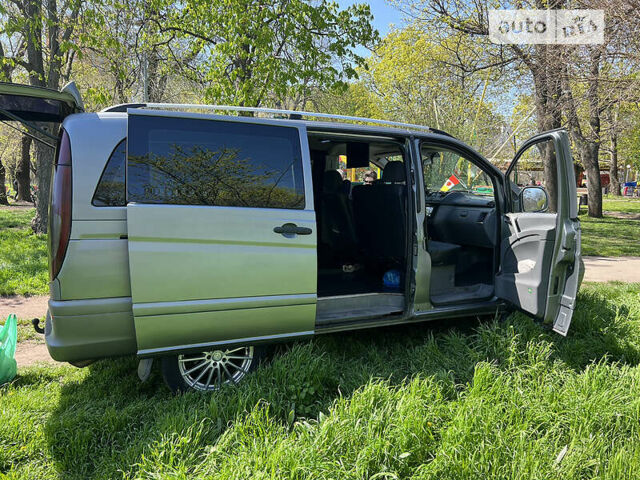 Сірий Мерседес Віто, об'ємом двигуна 2.2 л та пробігом 275 тис. км за 7900 $, фото 21 на Automoto.ua