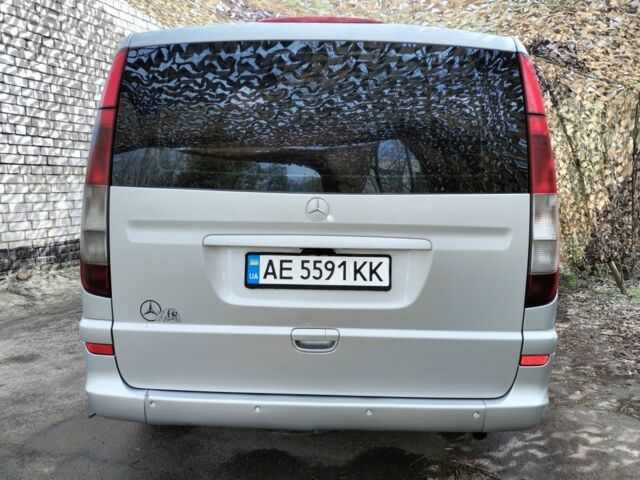 Серый Мерседес Вито, объемом двигателя 2.1 л и пробегом 380 тыс. км за 8700 $, фото 6 на Automoto.ua