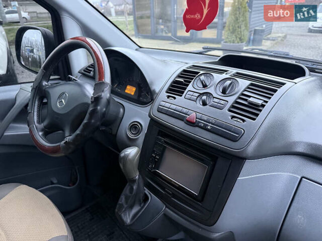 Серый Мерседес Вито, объемом двигателя 2.15 л и пробегом 580 тыс. км за 9550 $, фото 7 на Automoto.ua