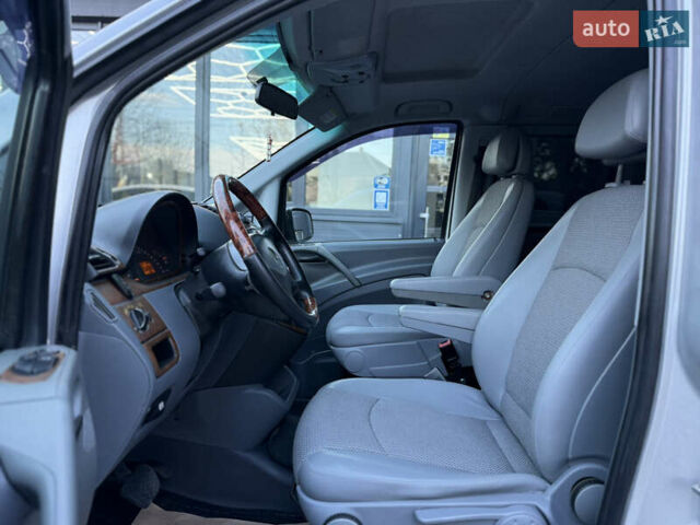 Серый Мерседес Вито, объемом двигателя 2.15 л и пробегом 504 тыс. км за 10200 $, фото 10 на Automoto.ua