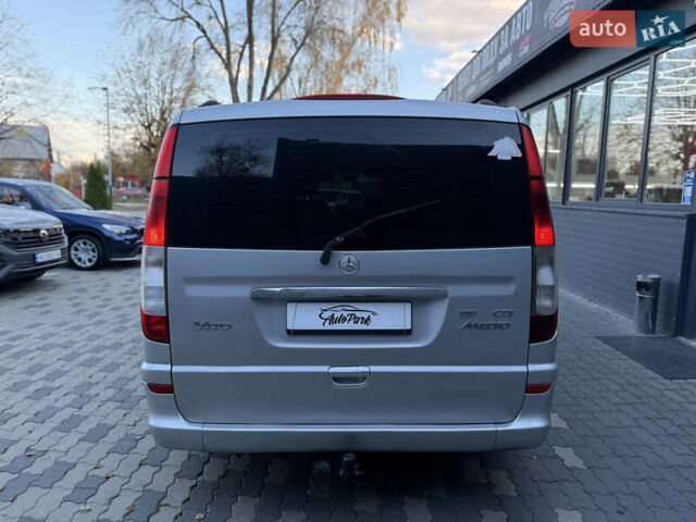 Серый Мерседес Вито, объемом двигателя 2.15 л и пробегом 504 тыс. км за 10200 $, фото 6 на Automoto.ua