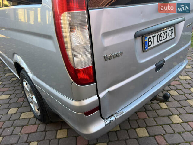 Серый Мерседес Вито, объемом двигателя 2.15 л и пробегом 365 тыс. км за 6550 $, фото 22 на Automoto.ua