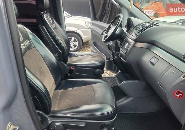 Серый Мерседес Вито, объемом двигателя 2.15 л и пробегом 370 тыс. км за 5850 $, фото 15 на Automoto.ua