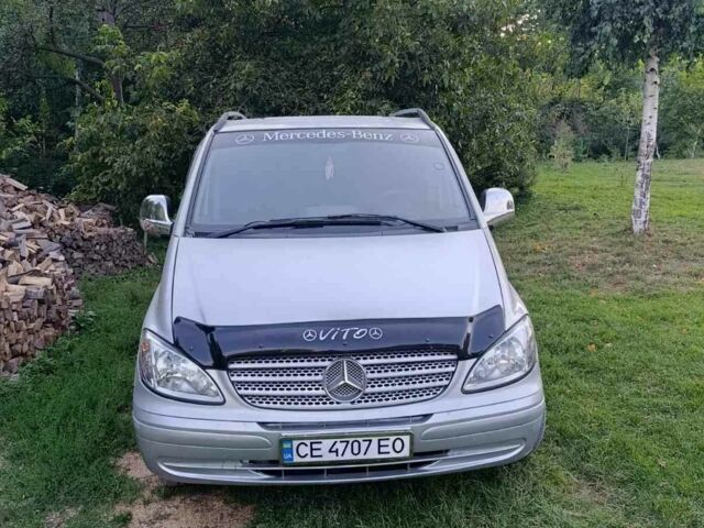 Серый Мерседес Вито, объемом двигателя 2.1 л и пробегом 335 тыс. км за 8300 $, фото 2 на Automoto.ua