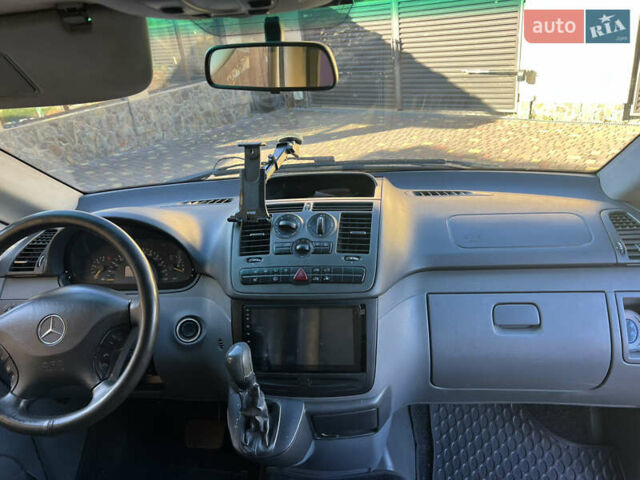 Серый Мерседес Вито, объемом двигателя 2.15 л и пробегом 365 тыс. км за 6550 $, фото 2 на Automoto.ua