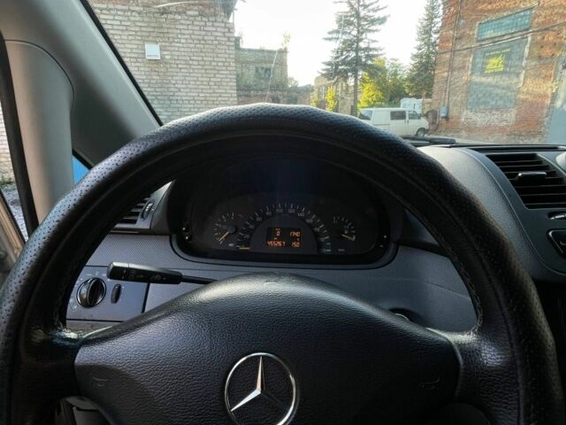 Серый Мерседес Вито, объемом двигателя 2.1 л и пробегом 455 тыс. км за 6800 $, фото 7 на Automoto.ua