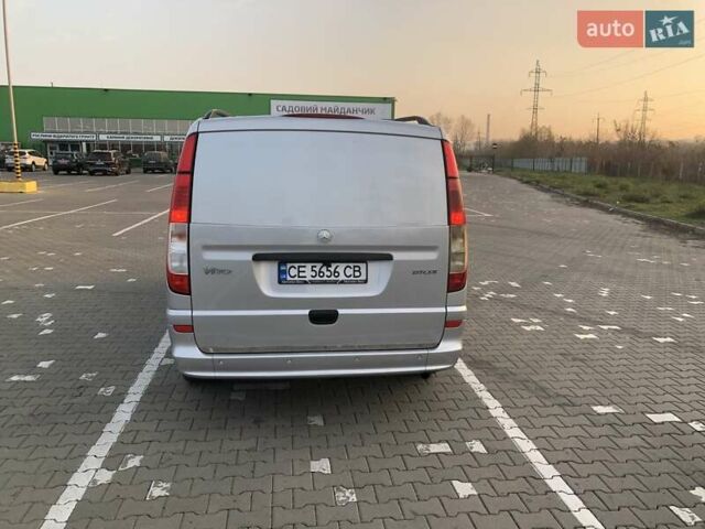 Серый Мерседес Вито, объемом двигателя 2.15 л и пробегом 265 тыс. км за 8700 $, фото 1 на Automoto.ua