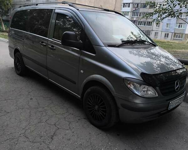 Сірий Мерседес Віто, об'ємом двигуна 2.15 л та пробігом 308 тис. км за 9500 $, фото 7 на Automoto.ua