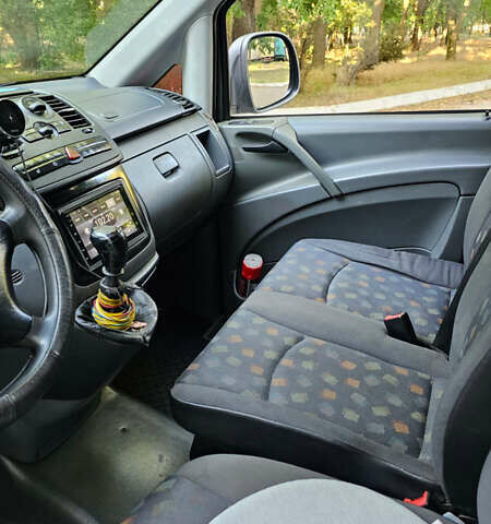 Сірий Мерседес Віто, об'ємом двигуна 2.2 л та пробігом 275 тис. км за 7900 $, фото 8 на Automoto.ua