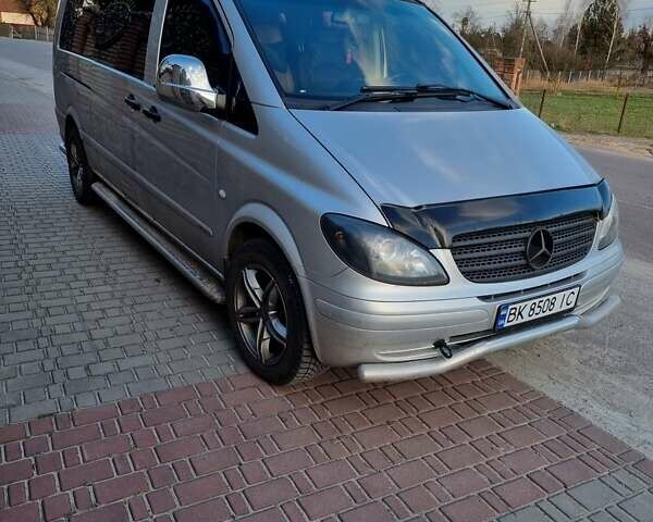 Серый Мерседес Вито, объемом двигателя 2.15 л и пробегом 500 тыс. км за 8800 $, фото 1 на Automoto.ua