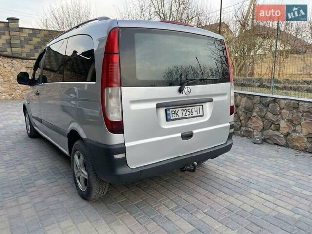 Серый Мерседес Вито, объемом двигателя 2.15 л и пробегом 384 тыс. км за 8500 $, фото 4 на Automoto.ua